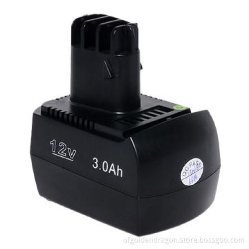 Power tool battery for Metabo 12v 6.25486 battery BSZ 12 Li/BSZ 12 Impuls/SSP12 tools